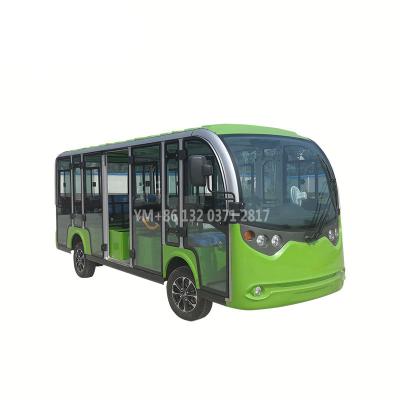 China San wooden chuan right hand driving type included 23 seat battery operated electric sightseeing tour personal for sale