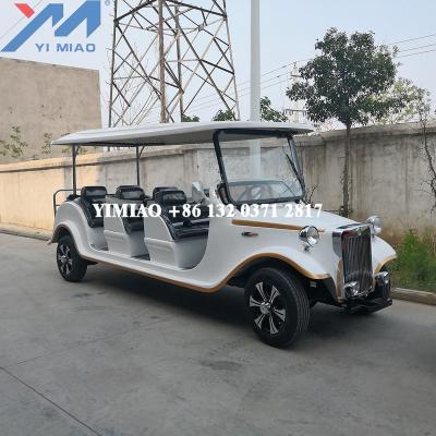 China Vintage Wooden Chuan Electric Classic Car San Blue Color Airport Using Outdoor And Indoor Funfair for sale