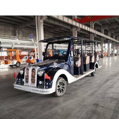 China ALLOY SanChuan Ce Approved 8 Seat Vintage Electric Car Auto Pickup for sale