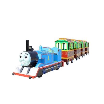 China Theme Park Amusement Park Ride Kids Equipment Kids Mini Tourist Train Kiddie Trackless Electric Train for sale