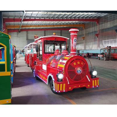 China Popular Trending Design Wooden Diesel Engine 27 Seats Shopping Mall Business Sale for sale