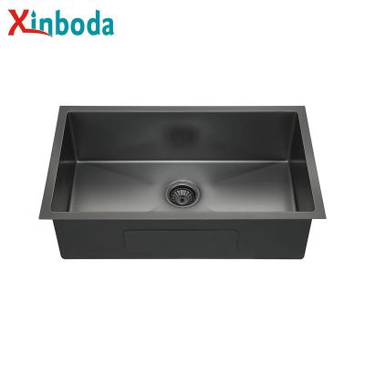 China Without Good Price Faucet Long Service Life Hotel Home Restaurant Farmhouse Use Nano Stainless Sink For Kitchen for sale