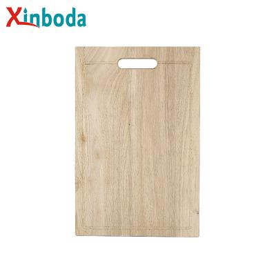 China Manufacturer Cheap Washbasin Chop Board Oak Wood Chopper Wooden Cutting Board Sustainable Kitchen for sale