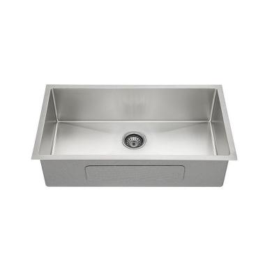 China Latest Products Farmhouse Bar Nano Sink Basin Handmade Undermount Faucet Single Bowl Stainless Steel Kitchen Sinks for sale