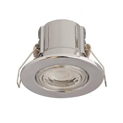 China 6W Residential LED Downlight IP65 Dimmable Waterproof Flame Retardant LED Downlights UK for sale