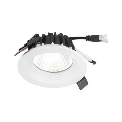 China Modern 6w Supermarket Lighting COB Round Dimmable Recessed Downlight LED Residential Downlight for sale