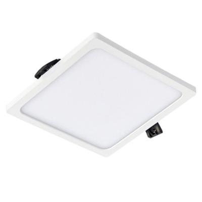 China Indoor Lighting Square And Round Dimmable LED Panel Light 3 Years Warranty 8W 16W 22W 30W Indoor Lighting , 50000 Warm White Aluminum Public Place for sale