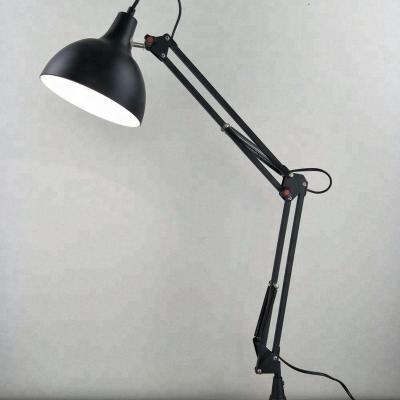 China Modern Foldable Swing Long Arm Adjustable Desk Lamp For Reading for sale