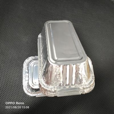 China 680ml Disposable Aluminum Bread Molds Aluminum Foil Baking Container for sale