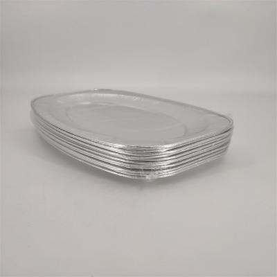 China Disposable Aluminum Foil Disposable Grill Trays BBQ Wrapping Trays For Turkey Roast Duck for sale