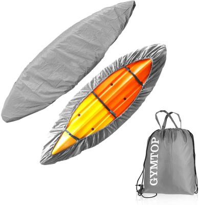 China Factory Direct 210D Oxford Waterproof Outdoor Cover Fabric Waterproof Sunscreen Eco-friendly Kayak And Canoe Dustproof Cover for sale