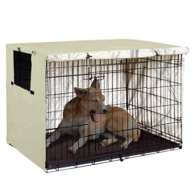 China Durable dog cover device waterproof/dustproof cage cover on the periphery of the kennel cage dog cover pet cage dustproof and rainproof general for sale