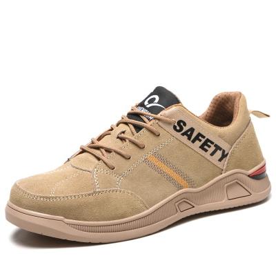 China All Shoes Safety Boots Steel Toe Mens Sports Shoes Working Shoes Suede Non Slip Puncture Resistant safety Work Boots for sale