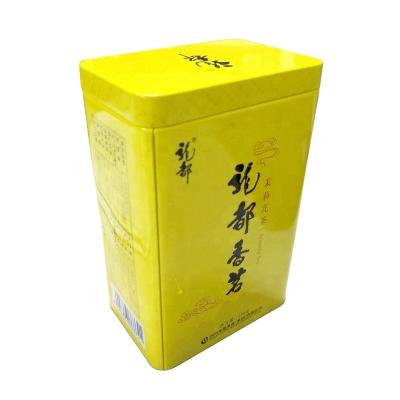 China Customer Recyclable Wholesale Tea Tin Packaging Box for sale