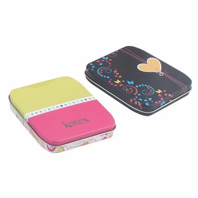 China Viable sanitary napkin and tampon canister box for sale