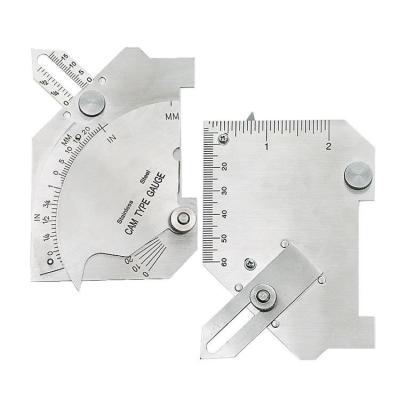 China Convex Weld Type Inspection Ruler Model MG-8 Weld Inspection Cam Gauge MG-8 for sale