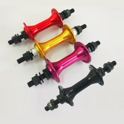 China Multicolor Aluminum Alloy Aluminum Alloy Balance Sealed Bearings Bmx Front Bike Hub for sale