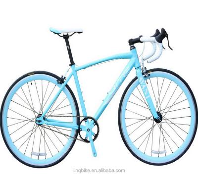 China Aluminum Alloy 700C 44T Aluminum Alloy Bike Fixed Gear Bike In Stock For Sale for sale