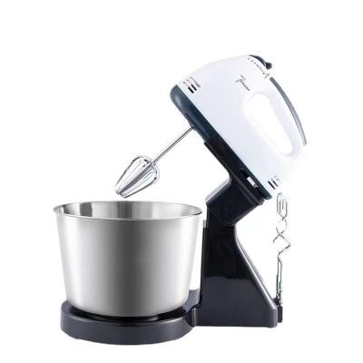 China Viable 7 Speed ​​Powerful Stand Mixer 200w Hand Mixer Electric Food Blender With Stainless Steel Bowl for sale