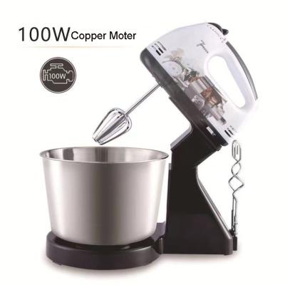 China Low Noise Multifunction Food Stand 2L Food Dough Cake Mixer Viable Household Beater Electric Egg Tools for sale