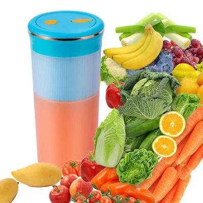 China Portable Fruit Juice Blender Cup Portatil Blender Mini Home Use Usb Rechargeable 6 Blades Personal Juicer Car for sale