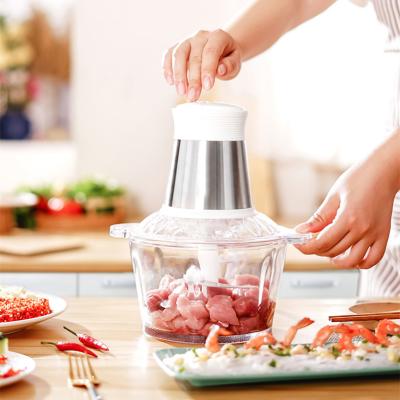 China 304 4 Blades 1.8l Outdoor Hot Selling Stainless Adjustable Electric Food Chopper For Hotel for sale