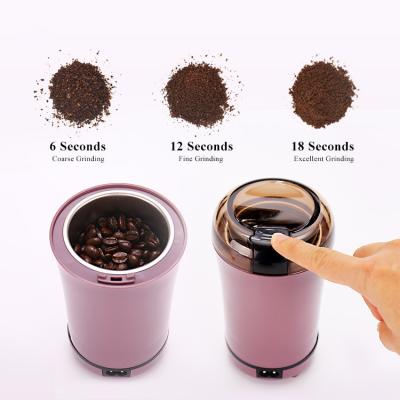 China Multifuction Espresso Coffee Grinder Stainless Steel Blade Electric Coffee Bean Grinder Large Stainless Steel Grinder for sale