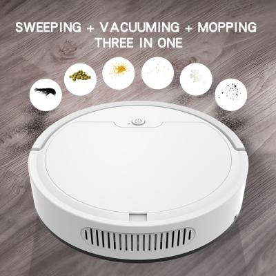 China Hotel Dust Collector Spray Mop UV Silent Cleaner 3 in 1 Household Automatic Smart Spray Mop Smart Vacuum Cleaner for sale