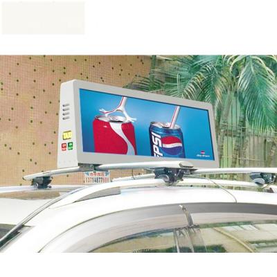 China Mobile advertising on car control 3G 4G WIFI led billboard waterproof Shenzhen factory digital taxi top led display screen for sale