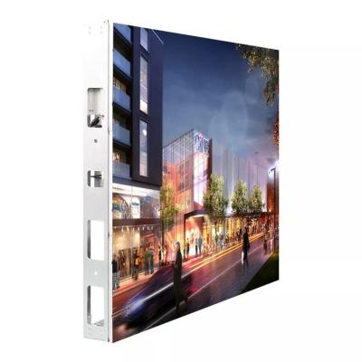 China Waterproof Outdoor Advertising Cabinet Aluminum Module P6.67 HD Full Color LED Display Screen 960*960mm for sale