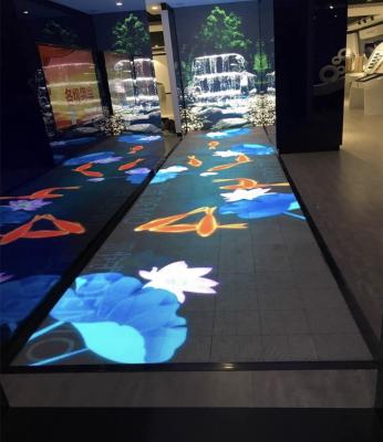 China IP65 P4.81 Indoor High Resolution Dance Floor Interactive Pressure Sensitive Waterproof Tile Led Screen for sale