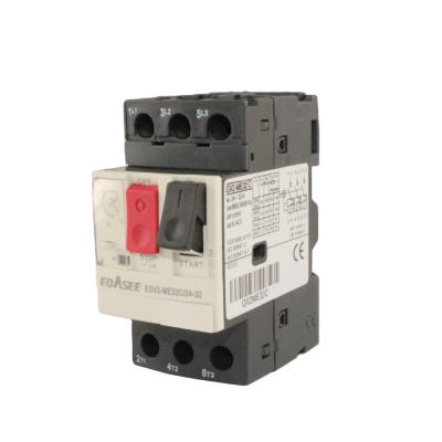 China Telemecanique 0.1-32A Motor Protector EBASEE GV2-ME Type AC Adjustable Current Circuit Breaker MPCB for sale