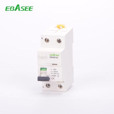 China High breaking capacity ac type IEC standard 2P, 4P BD earth leakage circuit breaker elcb ac rccb r for sale