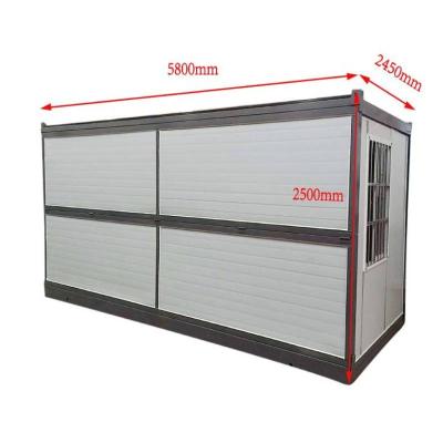 China Modern Portable Collapsible Office Container Buildings Prefab Restaurant Folding Homes for sale