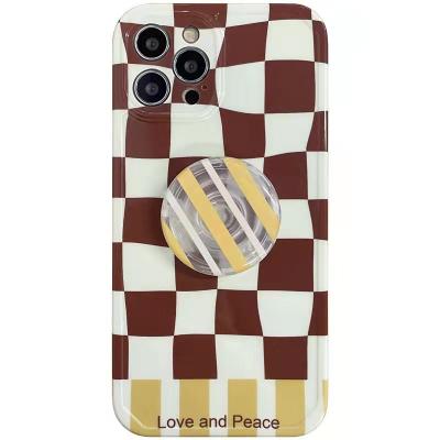 China Custom New Arrival Jigsaw Puzzle Business Card Shockproof Stand Case Phone Case For iPhone Case Camera Lens Cover for sale