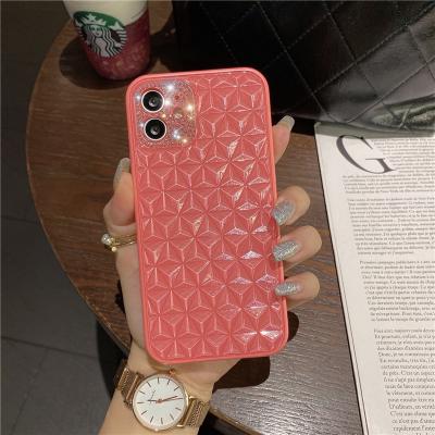 China Hot Selling Shockproof Case Stitching PU Leather Soft Thin Case Cell Phone Cover Protective Case For Iphone 13 for sale