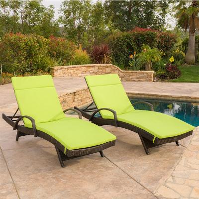 China Wholesale UV And Water Resistant Rattan Sun Sofas With Cushion for sale