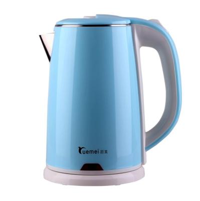 China 360 Degree Rotation Base Yuemei Electric Kettle Enameled Steel Electric Kettle Electric Mini Portable Tea Kettle for sale