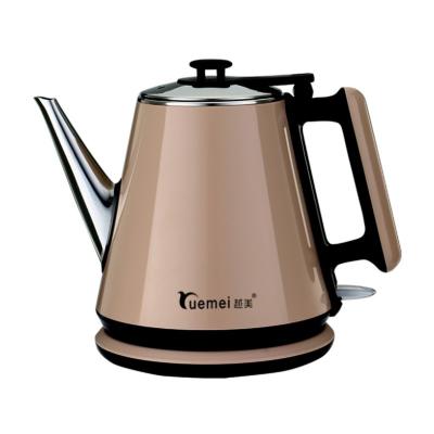 China 360 Degree Rotation Base Electric Hot Water Kettle For Tea And Coffee Stainless Steel Quality Sleek Maker Double Set Samowar for sale