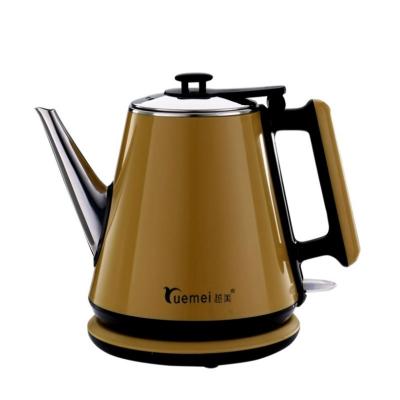 China 360 degree rotation base Yuemei electric hot water kettle with tea kettel set smart kettle 1.7l electric kettle large size for sale