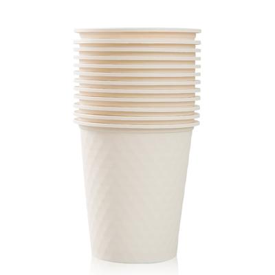 China Thicken/High Quality Environmental Friendly/Degradable Customize Flower Shape Home Disposable Cup For Juice Beverage Disposable Starch Cup for sale