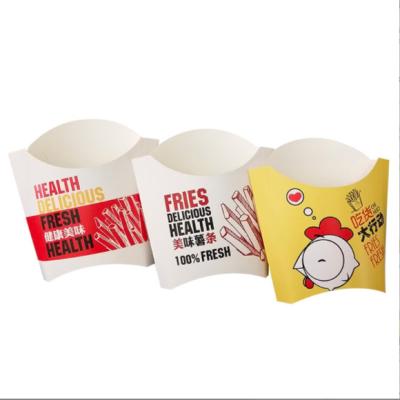 China Healthy Wholesale French Fries Box Fast Food Packaging Custom Price High Quality Cheap Paper Box for sale