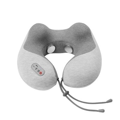 China Xiaomi Momoda Wireless Portable Neck Pillow Travel Neck Massage Pillow Anti-Static Multi-Function Temperature Hot Packing for sale