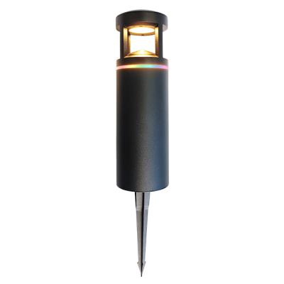 China Outdoor Garden RGB Light Fixture Bollard Light Lawn Lamp Landscaping Path Lights For Garden for sale