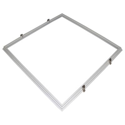 China Modern Light Fixture Kit Box White Recessed Mounted Frame For 600 X 600 Led Ceiling Panel Light for sale