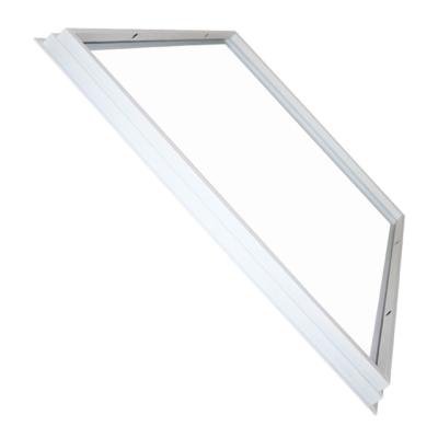 China Screwless Assembly Factory Direct Cutout 120 x 30cm LED Panel Bracket Aluminum Recessed Mounting Bracket For LED Panel 1195 x 295 for sale