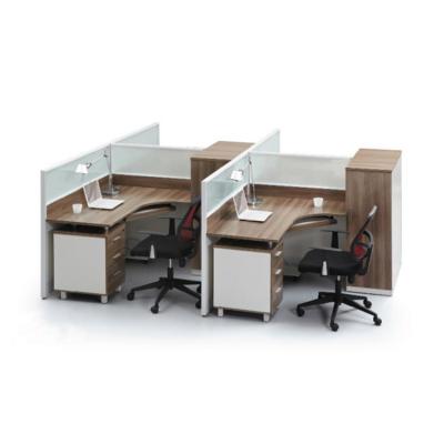 China Modern Custom Design Modular Office Workstation Partition Workstation Computer Workstation for sale