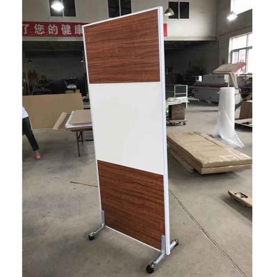 China Modern Partition Wood Office Partition Walls Removable Office Divider for sale