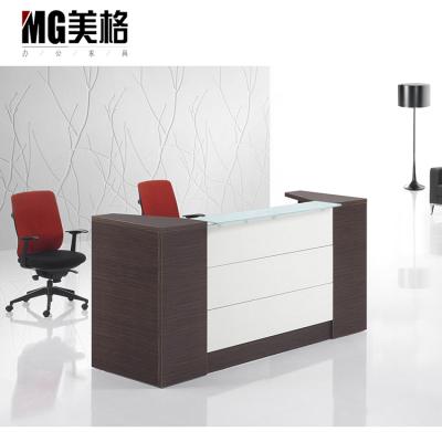 China Front Desk Small Reception Desk Wood Center Table Reception Table Reception Counter Table for sale