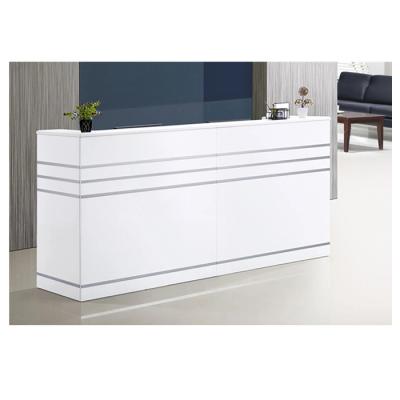 China Solid Outdoor Front Reception Desk Small Reception Table Reception Desk For Office for sale